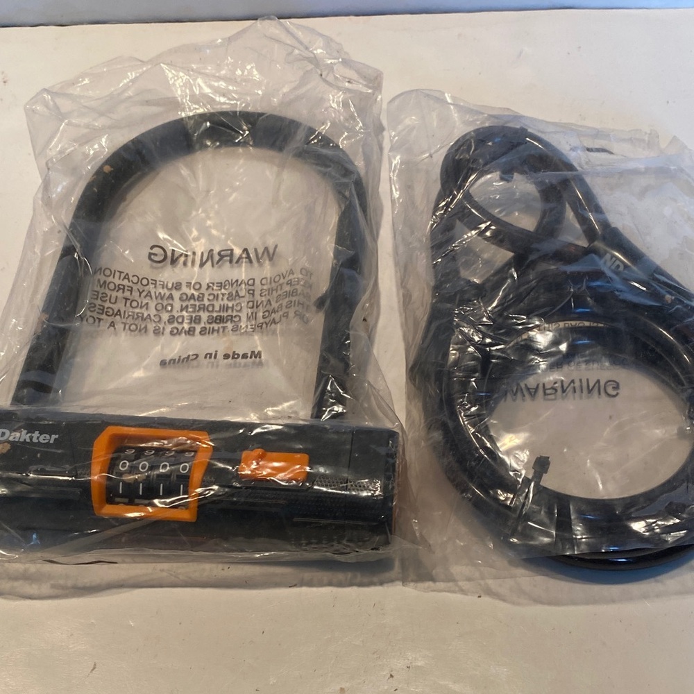 NIP Set of 2 Bike Locks